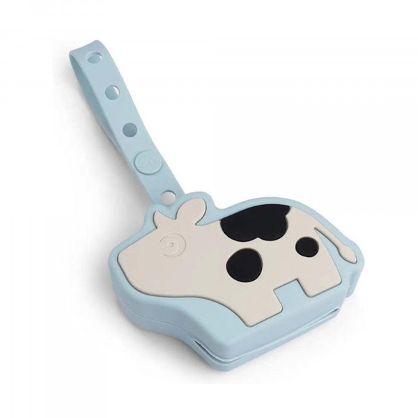 Done by Deer Θήκη Πιπίλας Sheepy από Σιλικόνη Μπλε BR79567