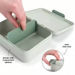 Done by Deer Πλαστικό Παιδικό Δοχείο Φαγητού Πράσινο BR79654