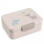 Done by Deer Πλαστικό Παιδικό Δοχείο Φαγητού Μπεζ BR79657