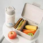 Done by Deer Πλαστικό Παιδικό Δοχείο Φαγητού Μπεζ BR79657