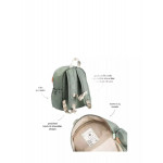 Done by Deer Παιδική Τσάντα Πλάτης Πράσινη 20x16x32εκ. BR79663