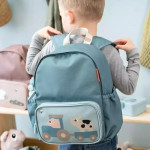 Done by Deer Παιδική Τσάντα Πλάτης Μπλε 32x20x16εκ. BR79664