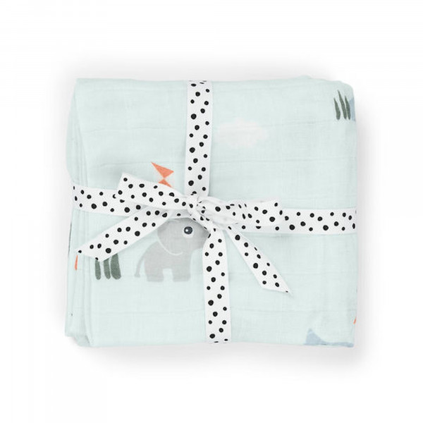 Done by Deer Playground Πάνες Αγκαλιάς Μπλε 65x65εκ. 2τμχ BR79671