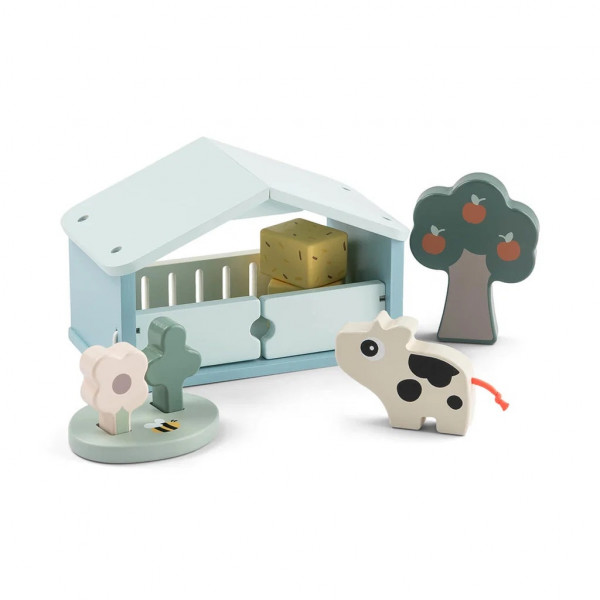 Done by Deer Ξύλινο παιχνίδι Δραστηριότητας tiny farm BR79832