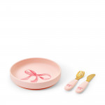 Elodie Παιδικό Σετ Φαγητού Rosy Bow BR90058 Elodie Παιδικό Σετ Φαγητού Rosy Bow BR90058