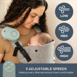 Dreambaby Ανεμιστηράκι Φορητό Επαναφορτιζόμενο Usb Sage BR90065 Dreambaby Ανεμιστηράκι Φορητό Επαναφορτιζόμενο Usb Sage BR90065