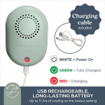 Dreambaby Ανεμιστηράκι Φορητό Επαναφορτιζόμενο Usb Sage BR90065 Dreambaby Ανεμιστηράκι Φορητό Επαναφορτιζόμενο Usb Sage BR90065
