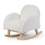 Childhome Παιδική κουνιστή πολυθρόνα Teddy Off White Natural BR76969
