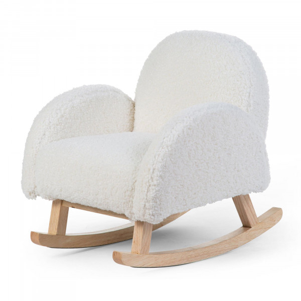 Childhome Παιδική κουνιστή πολυθρόνα Teddy Off White Natural BR76969