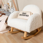 Childhome Παιδική κουνιστή πολυθρόνα Teddy Off White Natural BR76969