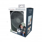 Dreambaby Ανεμιστήρας Mini Φορητός Με Προστατευτικό Κάλυμμα Gray  BR78586