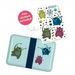 A Little Lovely Company Δοχείο Φαγητού Lunch Box Monsters SBMOBU23