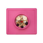 Ezpz Δίσκος και μπολ σε ένα Happy bowl 24+ Μηνών Pink HB-P7424U