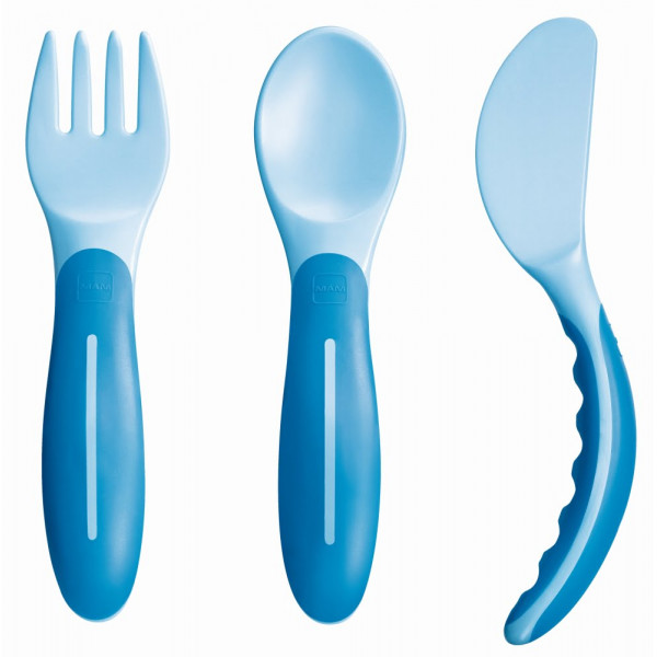 MAM Baby’s Cutlery 6m+ Μπλε 515B