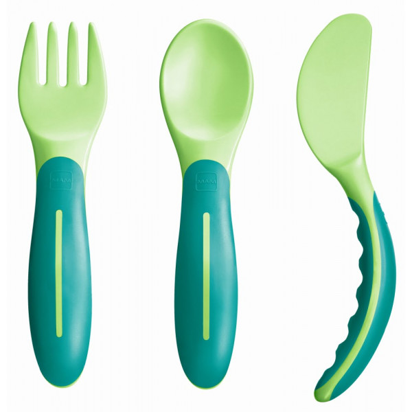 MAM Baby’s Cutlery 6m+ Πράσινο 515U