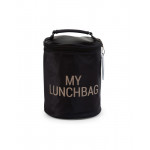 Childhome Τσάντα  My Lunch Bag με Ισοθερμική Επένδυση Black/Gold  BR75199
