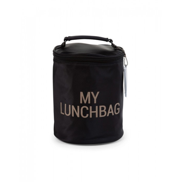 Childhome Τσάντα  My Lunch Bag με Ισοθερμική Επένδυση Black/Gold  BR75199
