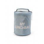 Childhome Τσάντα  My Lunch Bag με Ισοθερμική Επένδυση  Grey/Off White BR75201