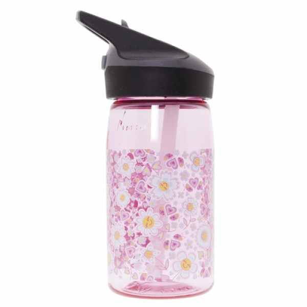Laken Katuki Saguyaki Παγούρι Pink Flowers tritan 450ml