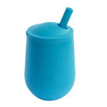 Ezpz Εκπαιδευτικό ποτήρι Mini Cup + καλαμάκι Blue MS-B7709U