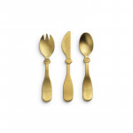 Elodie Details Σετ Πιρούνι, Μαχαίρι, Κουτάλι (3τμχ) Matt gold/Brass BR74954