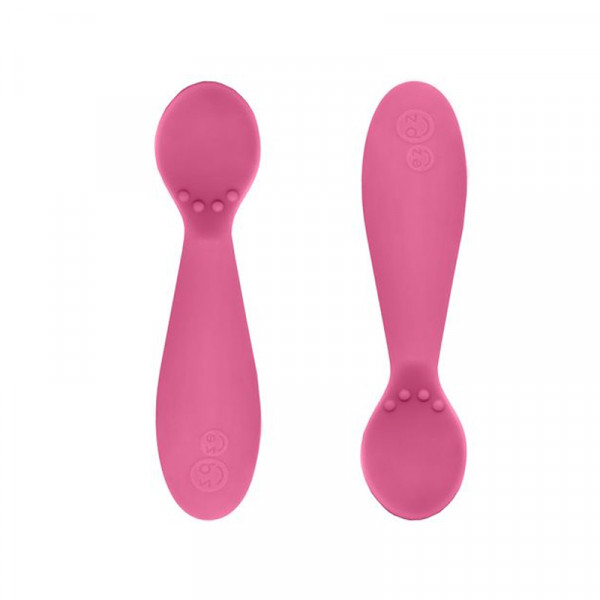 Ezpz Εκπαιδευτικό κουτάλι Tiny Spoon Pink TS-P7424U