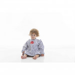 Baby To Love Baby Smock  Blue Stripes BTL302009