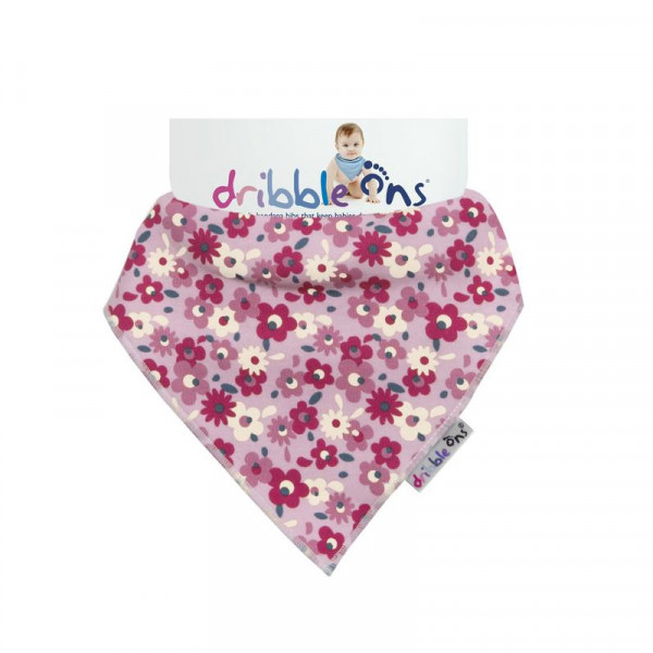 Dribble Ons – Σαλιάρα Μπαντάνα Floral Ditsy DO-FLORAL