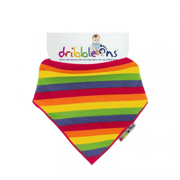 Dribble Ons – Σαλιάρα Μπαντάνα Rainbow Print DO-RAINBOW