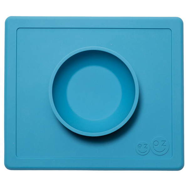 Ezpz Δίσκος και μπολ σε ένα MINI bowl 12+ Μηνών Blue MB-B7709U