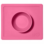 Ezpz Εκπαιδευτικό μπολ 12+ μηνών Mini Bowl - Pink MB-P7424U Ezpz Εκπαιδευτικό μπολ 12+ μηνών Mini Bowl - Pink MB-P7424U