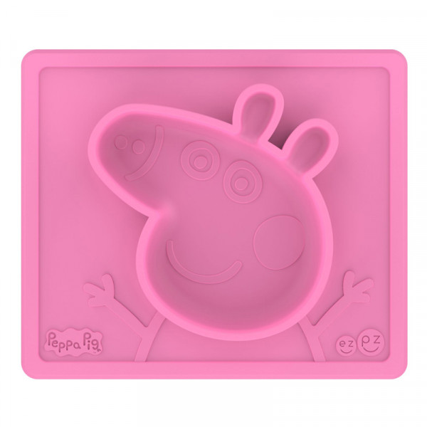 Ezpz Δίσκος και πιάτο σε ένα Peppa Pig™ Mat PPM-P237C