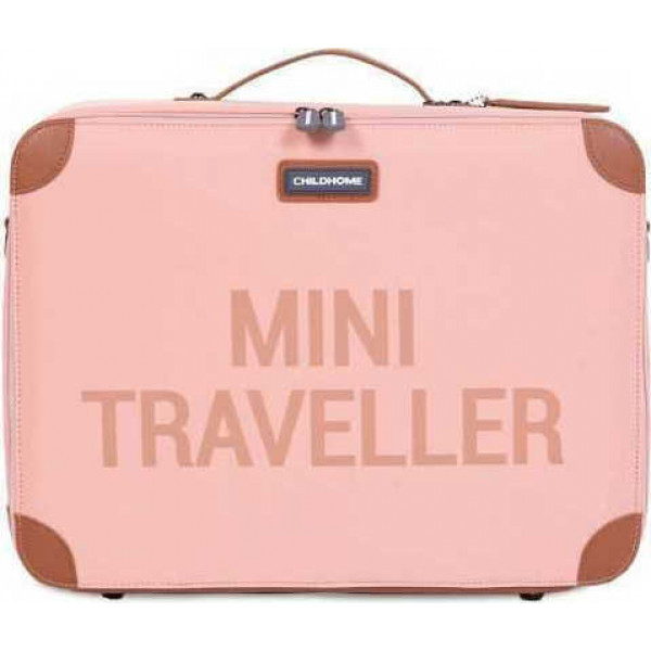 Childhome Παιδική Βαλίτσα 40x30εκ. Mini Traveller Pink Cooper BR75573