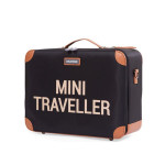 Childhome Παιδική Βαλίτσα 40x30εκ. Mini Traveller Black/Gold BR75576