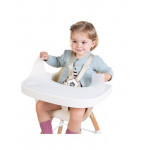 CHILDHOME Παιδικός Δίσκος EVOLU White & Σουπλά Σιλικόνης BR75577