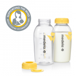 Medela Σετ 2 Φιάλες Μητρικού Γάλακτος με Πώμα 250ml 008.0137