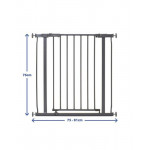 Dreambaby Μπάρα Ασφαλείας Ava Charcoal 75-81cm BR74983 Dreambaby Μπάρα Ασφαλείας Ava Charcoal 75-81cm BR74983