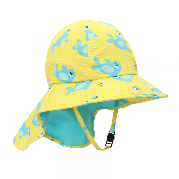 Zoocchini Cape Sunhat UPF50 Seal ZOO15055