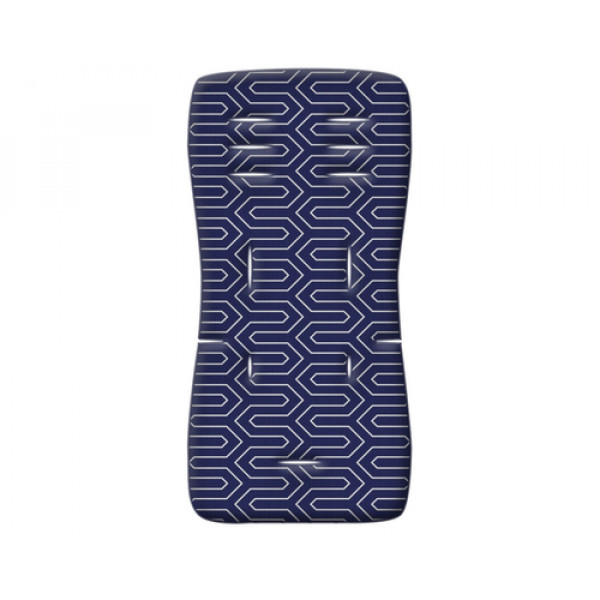 Grecostrom Στρωματάκι Καροτσιού Memory Foam 0m+ Maze Blue VRE.SKA.MEM.BBL