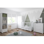 Just Baby Κρεβάτι με Συρτάρι Pumba White JBF.34101.WHITE