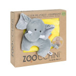 Zoocchini Κουβέρτα Αγκαλιάς & Λίκνου Elephant Buddy 68,50cmx100cm ZOO3003