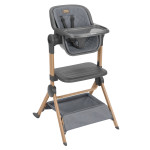 Kikka Boo 2in1 Λίκνο και Καρεκλάκι Φαγητού Sleat Me Grey 31003020109 Kikka Boo 2in1 Λίκνο και Καρεκλάκι Φαγητού Sleat Me Grey 31003020109