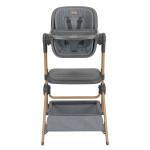 Kikka Boo 2in1 Λίκνο και Καρεκλάκι Φαγητού Sleat Me Grey 31003020109 Kikka Boo 2in1 Λίκνο και Καρεκλάκι Φαγητού Sleat Me Grey 31003020109