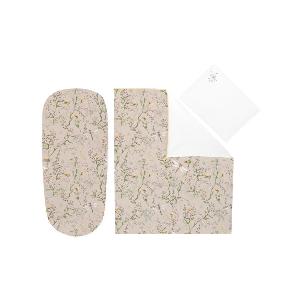 Kikka Boo Σετ Προίκας για Καλαθούνα 6τμχ Secret Garden Beige 41101060144