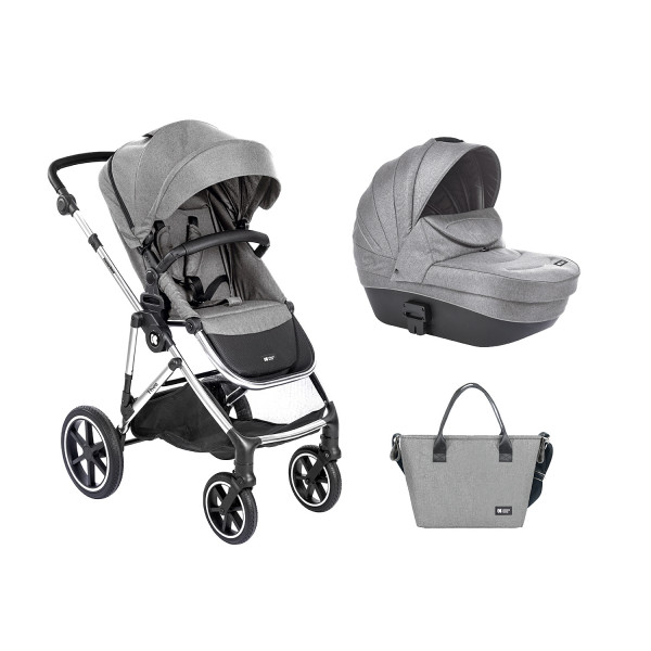 Kikka Boo Πολυκαρότσι Thea 2 Σε 1 Light Grey 31001020111