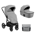 Kikka Boo Πολυκαρότσι Amani 2in1 Με Ξεχωριστό Πορτ Μπεμπέ Grey 2023 31001020124