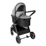 Kikka Boo Stroller 3in1 with carrycot Ava Grey