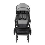 Kikka Boo Stroller 3in1 with carrycot Ava Grey