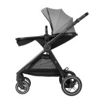 Kikka Boo Stroller 3in1 with carrycot Ava Grey