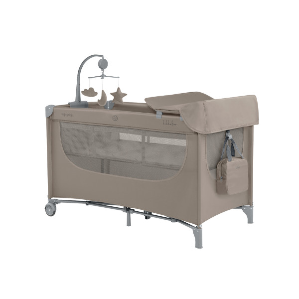 Kikka Boo Παρκοκρέβατο 2 Επιπέδων Nighty Night Beige 2026 31003010154